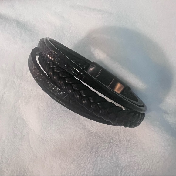 ⚜️🖤⚜️Buddha Stone | Leather bracelet - Unisex - Picture 6 of 14